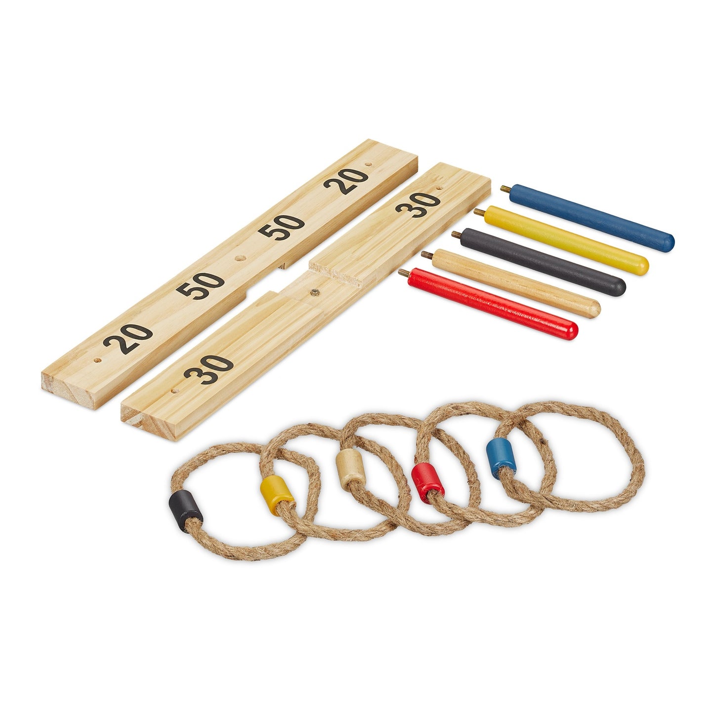 Wooden Ring Toss Game