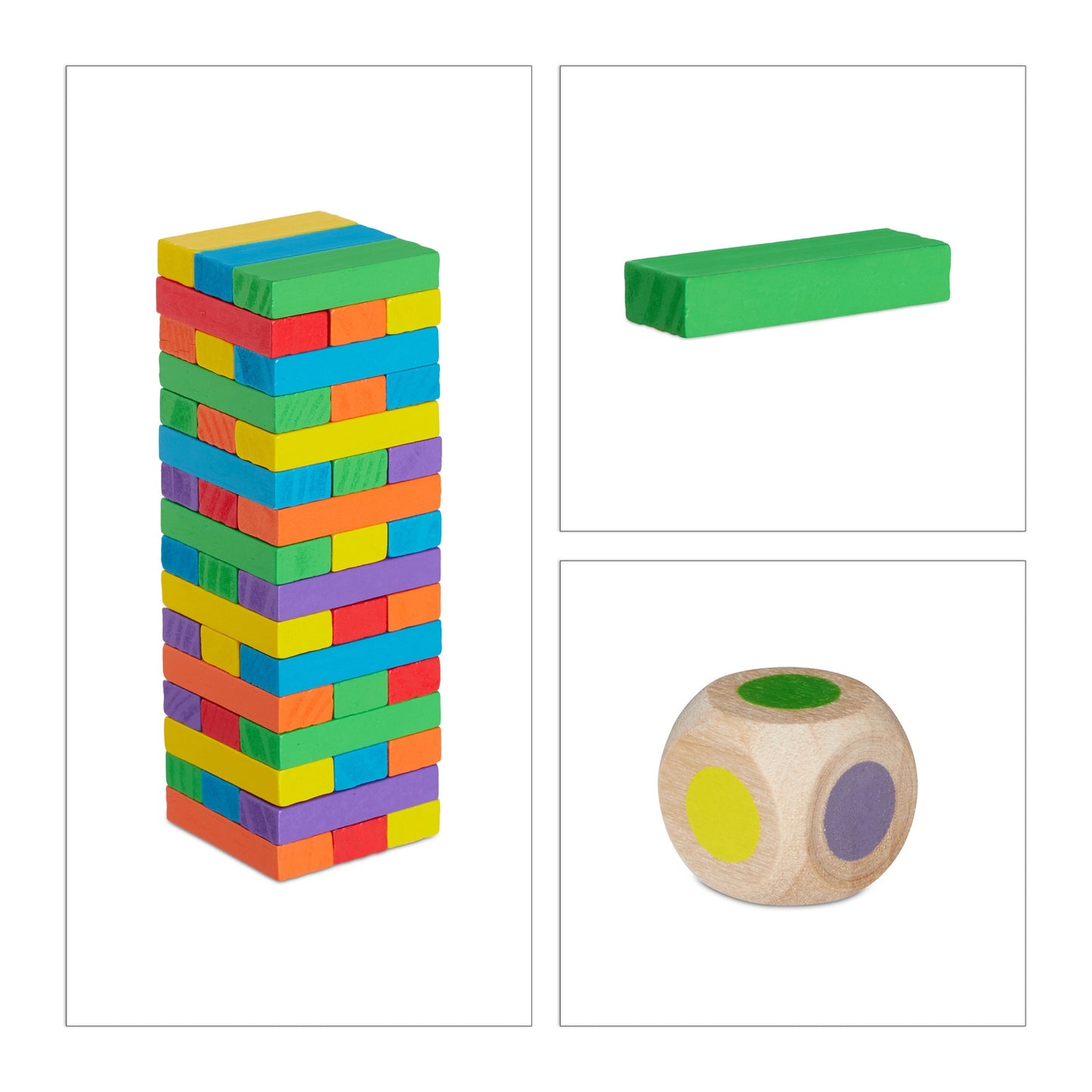Wooden Stacking Tower