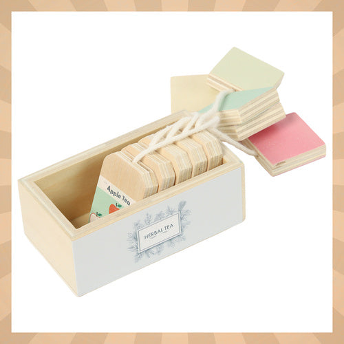 Wooden Tea Set for Kids – 16-Piece Play Set