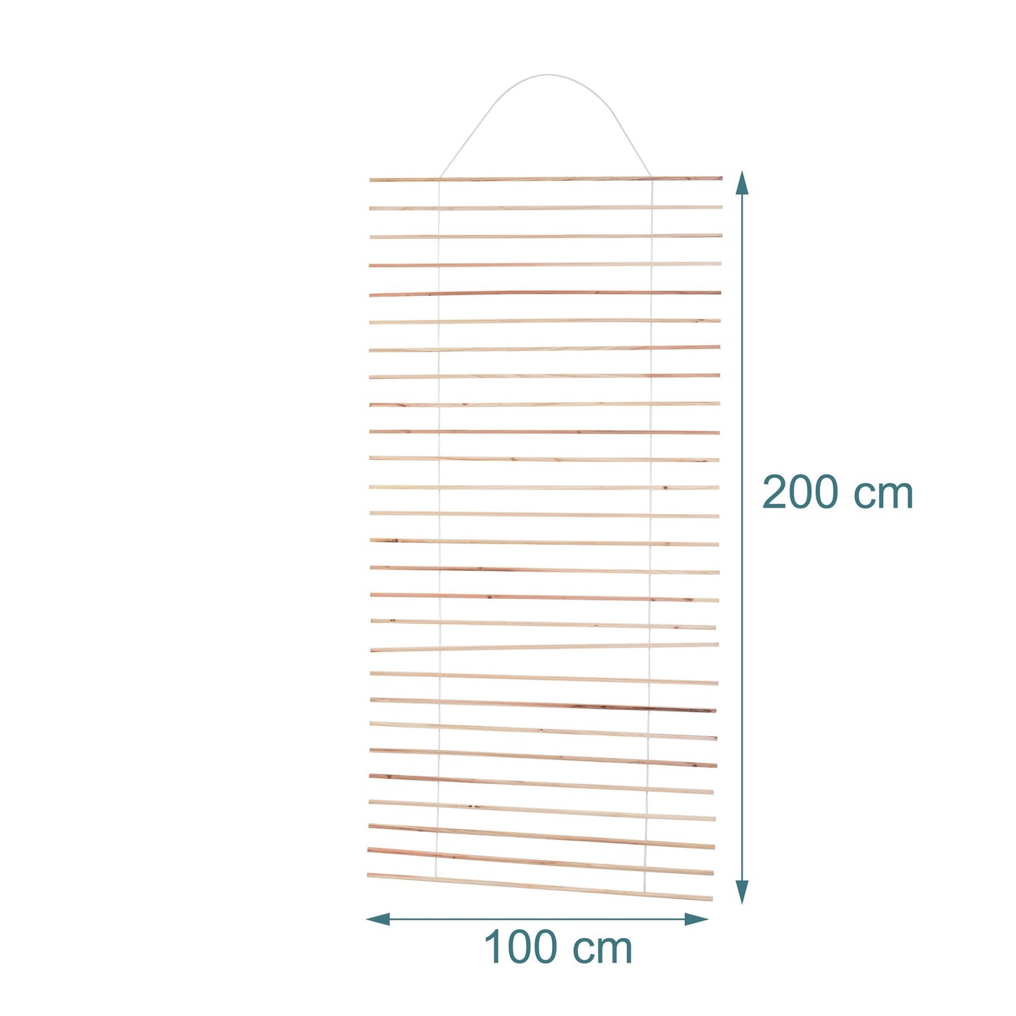 Wooden Trellis 200x100 cm for Privacy and Plants