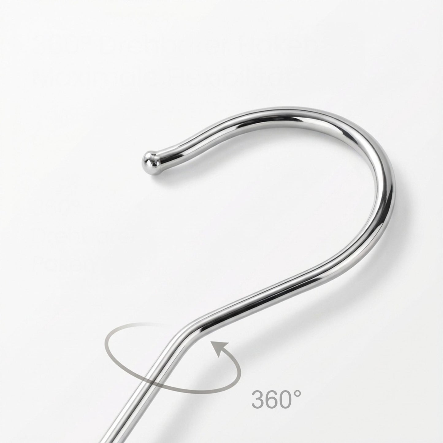 Wooden Trouser Hangers, Set of 10 with Swivel Hooks