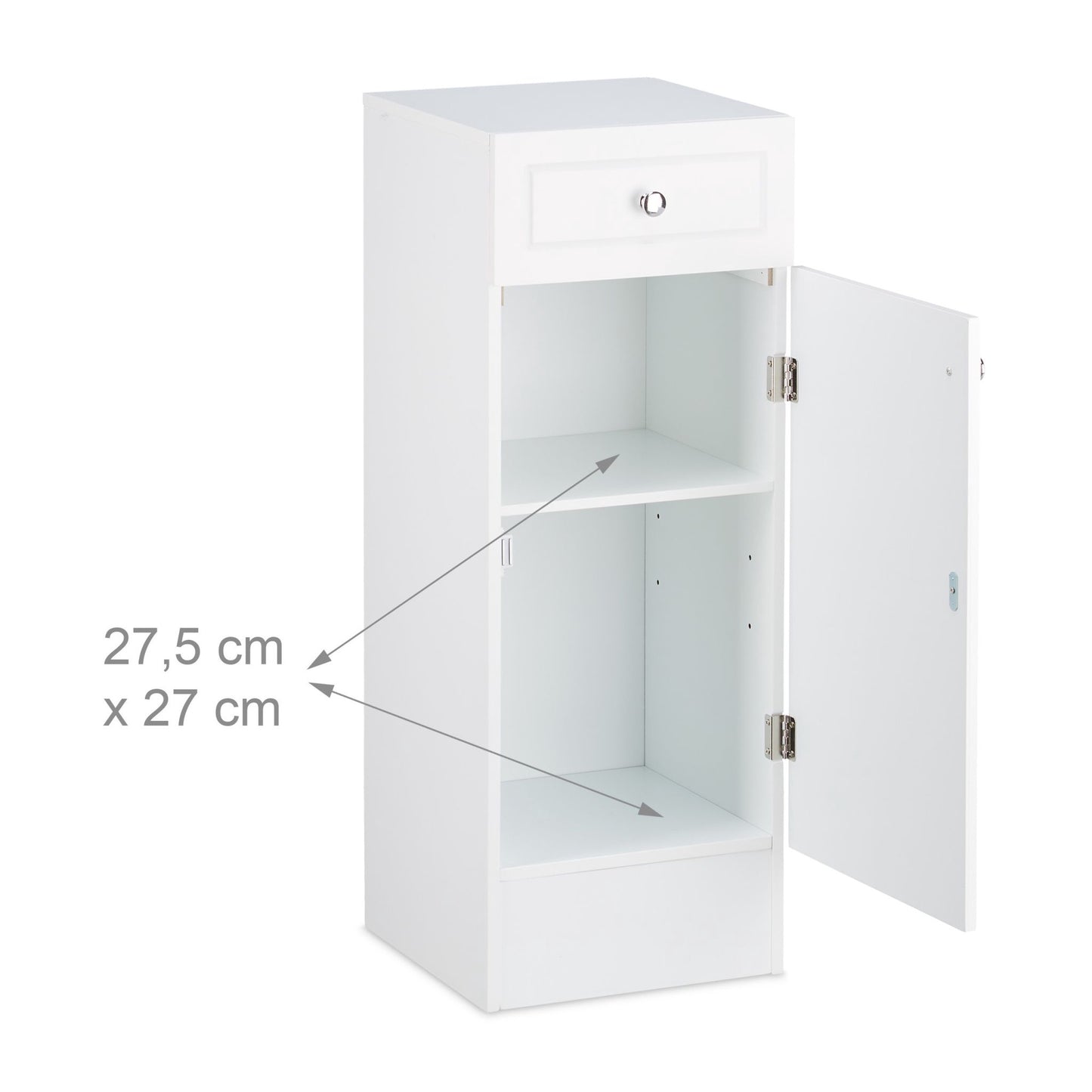Wooden bathroom cabinet