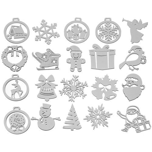 Wooden baubles - 20pcs Ruhhy