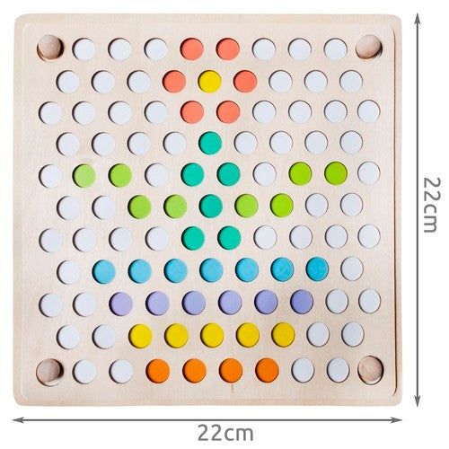 Wooden beads puzzle 22403