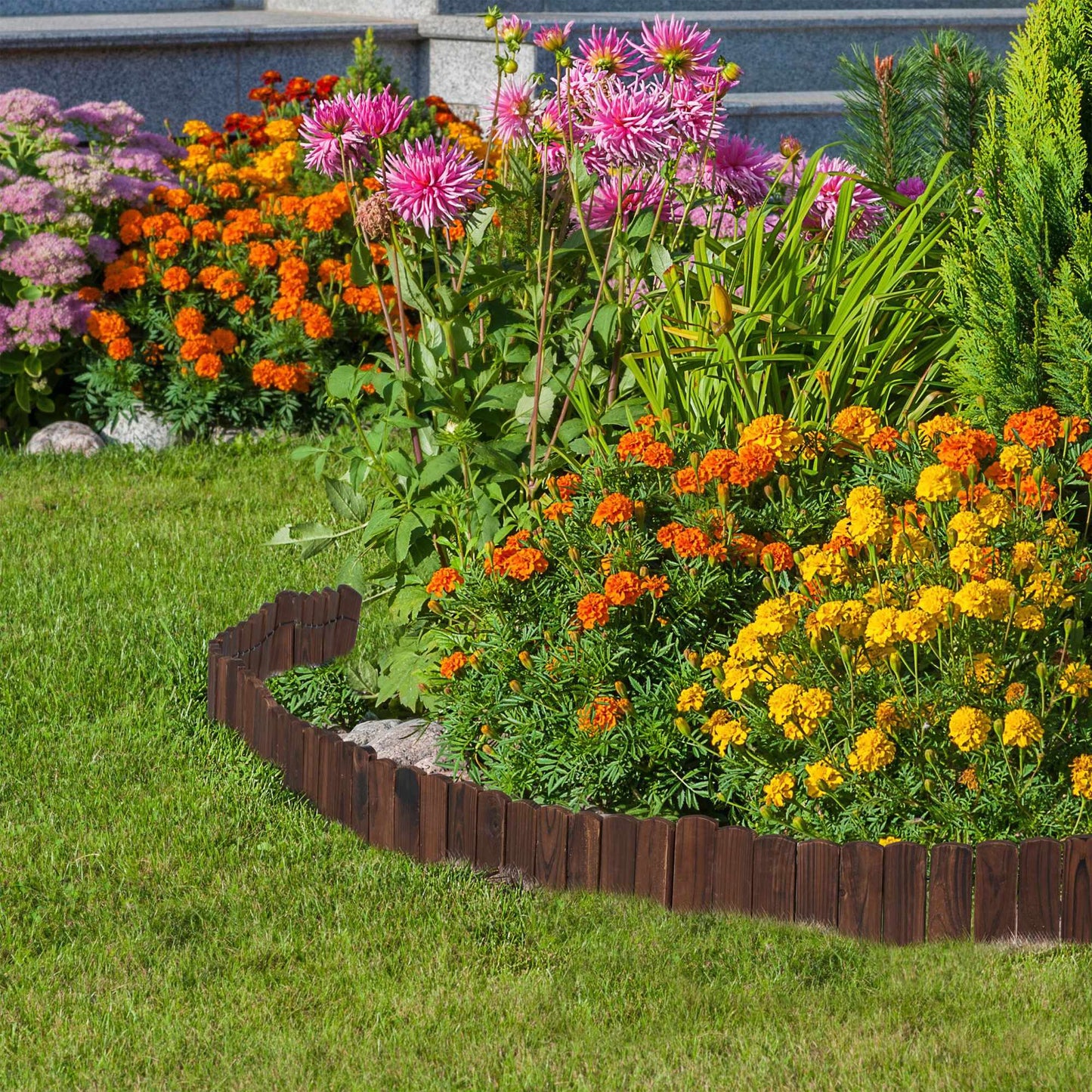Wooden beet edge, flexible