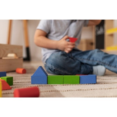 Wooden blocks - 100 pcs. Kruzzel 22666