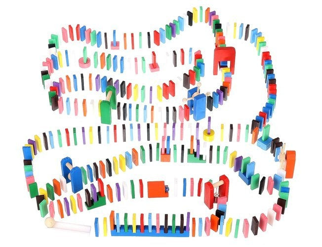 Wooden dominoes 1080 pcs