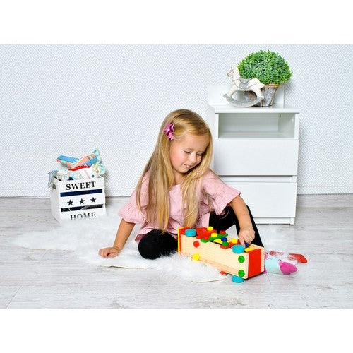 Wooden educational truck 22372
