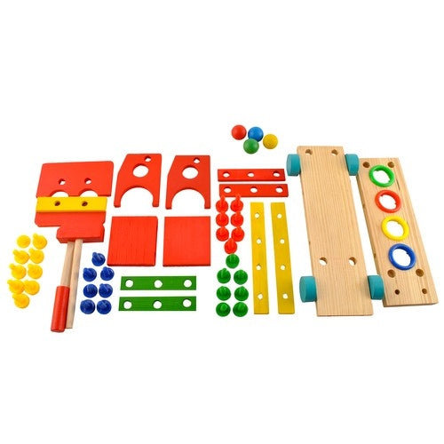 Wooden educational truck 22372