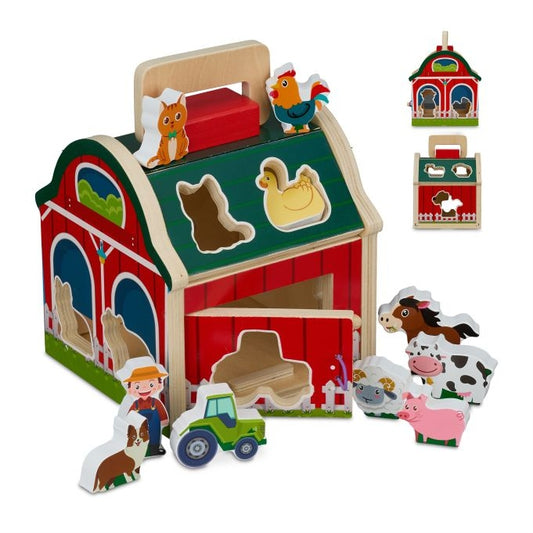 Wooden farmhouse