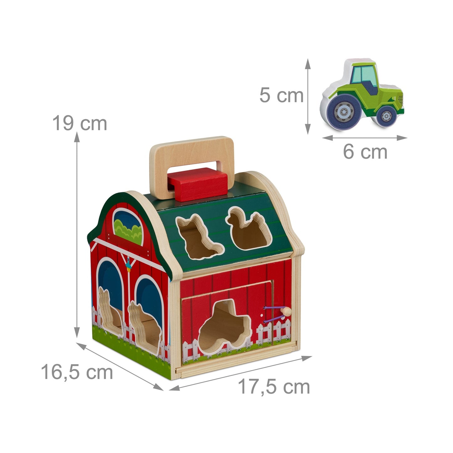 Wooden farmhouse
