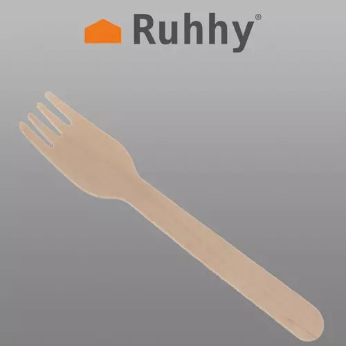 Wooden forks - 100 pcs. Ruhy 20697