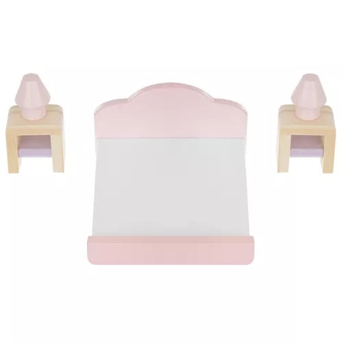 Wooden furniture set for dolls 22609