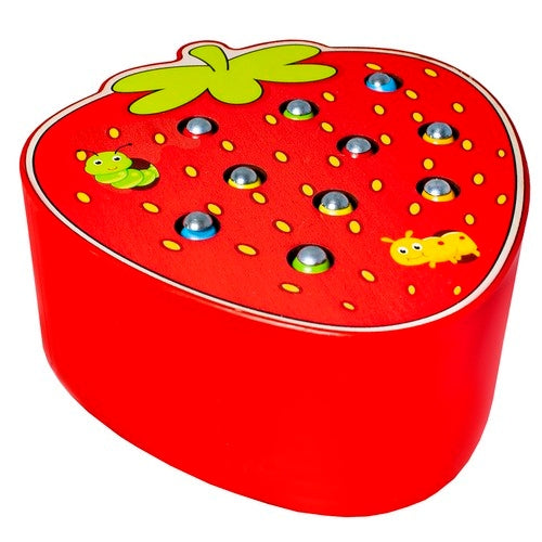 Wooden game strawberry 22411
