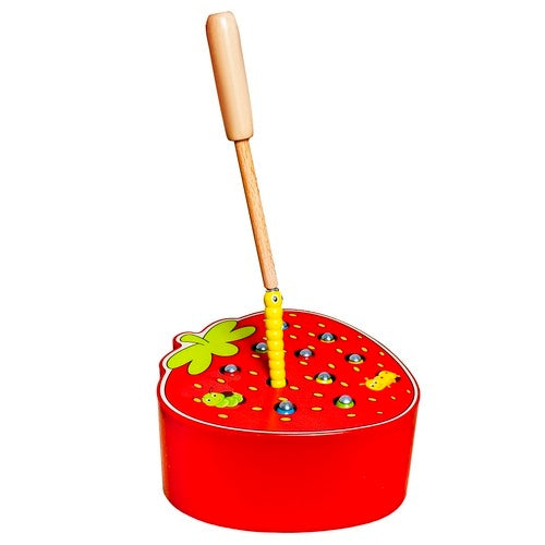 Wooden game strawberry 22411