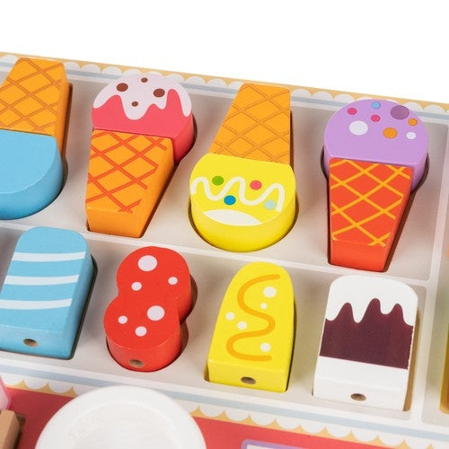 Wooden ice cream shop Kruzzel 22494
