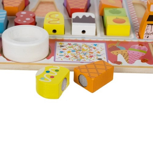 Wooden ice cream shop Kruzzel 22494
