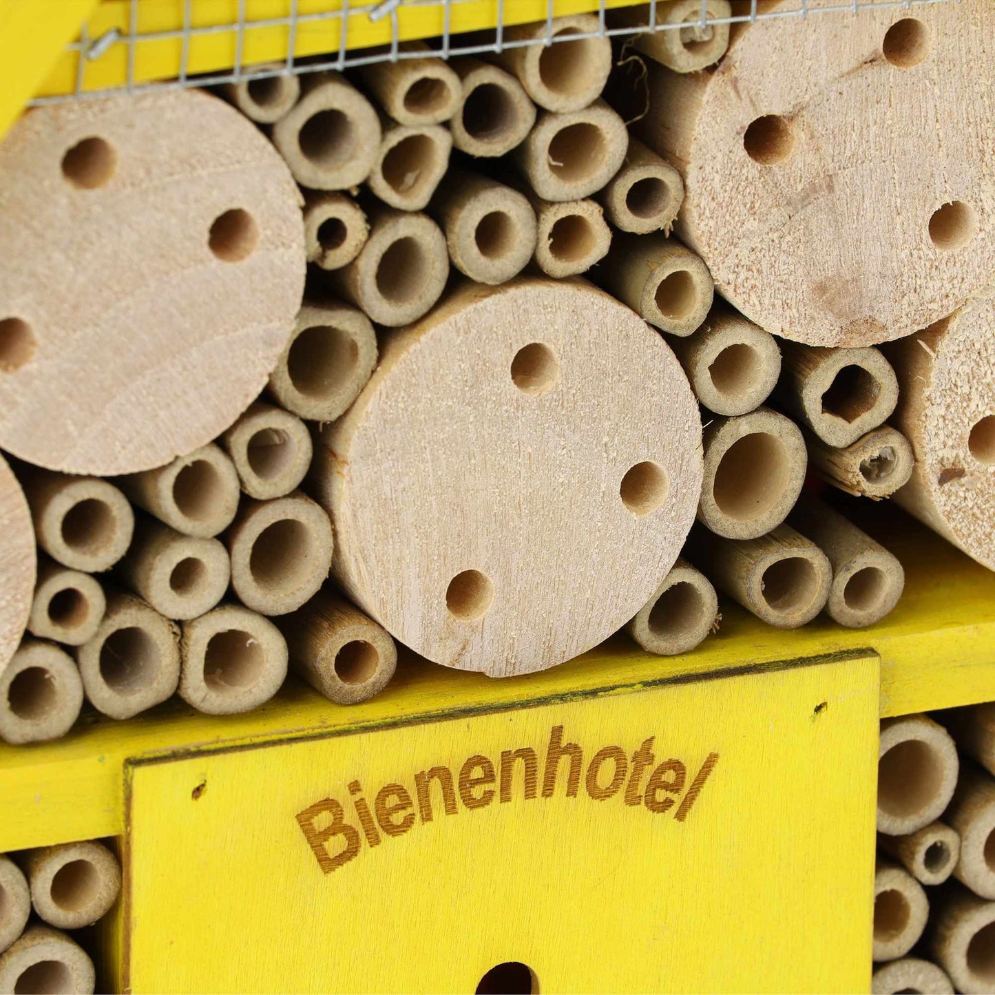 Wooden insect hotel