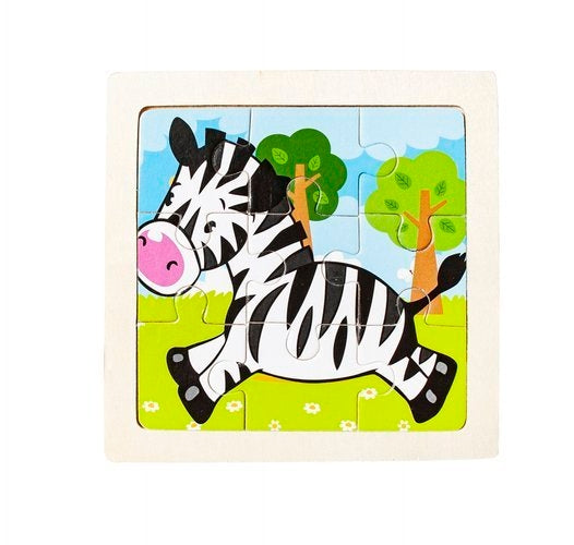 Wooden jigsaw puzzle 4 pieces U10973