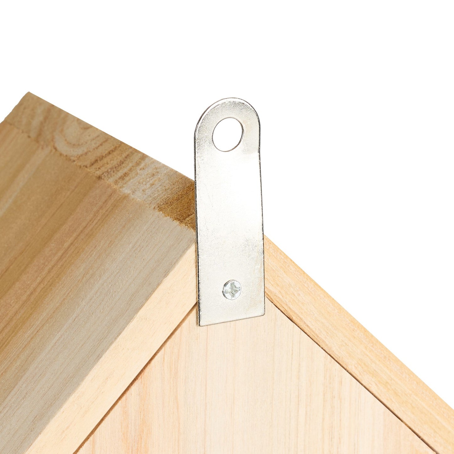 Wooden ladybug house