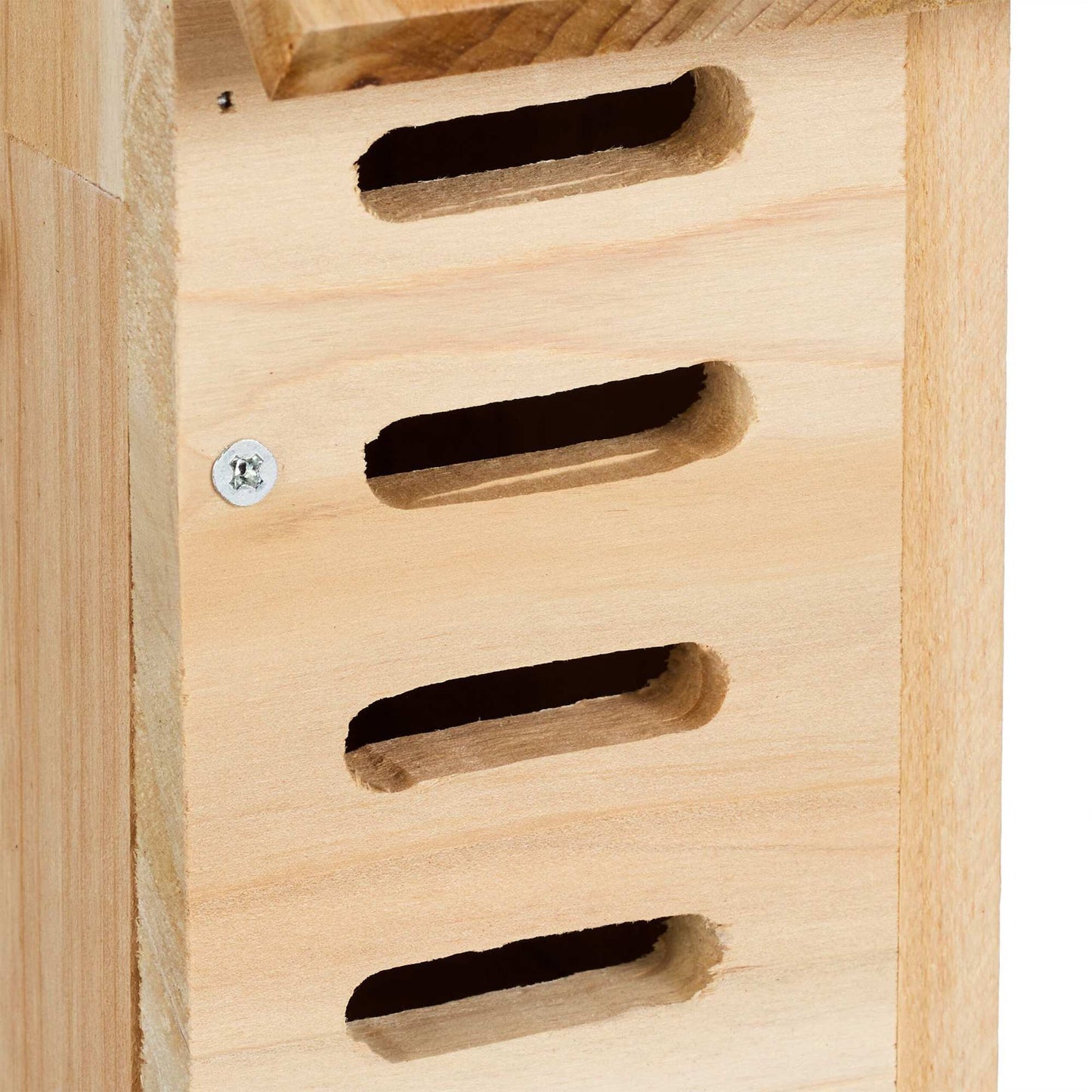 Wooden ladybug house