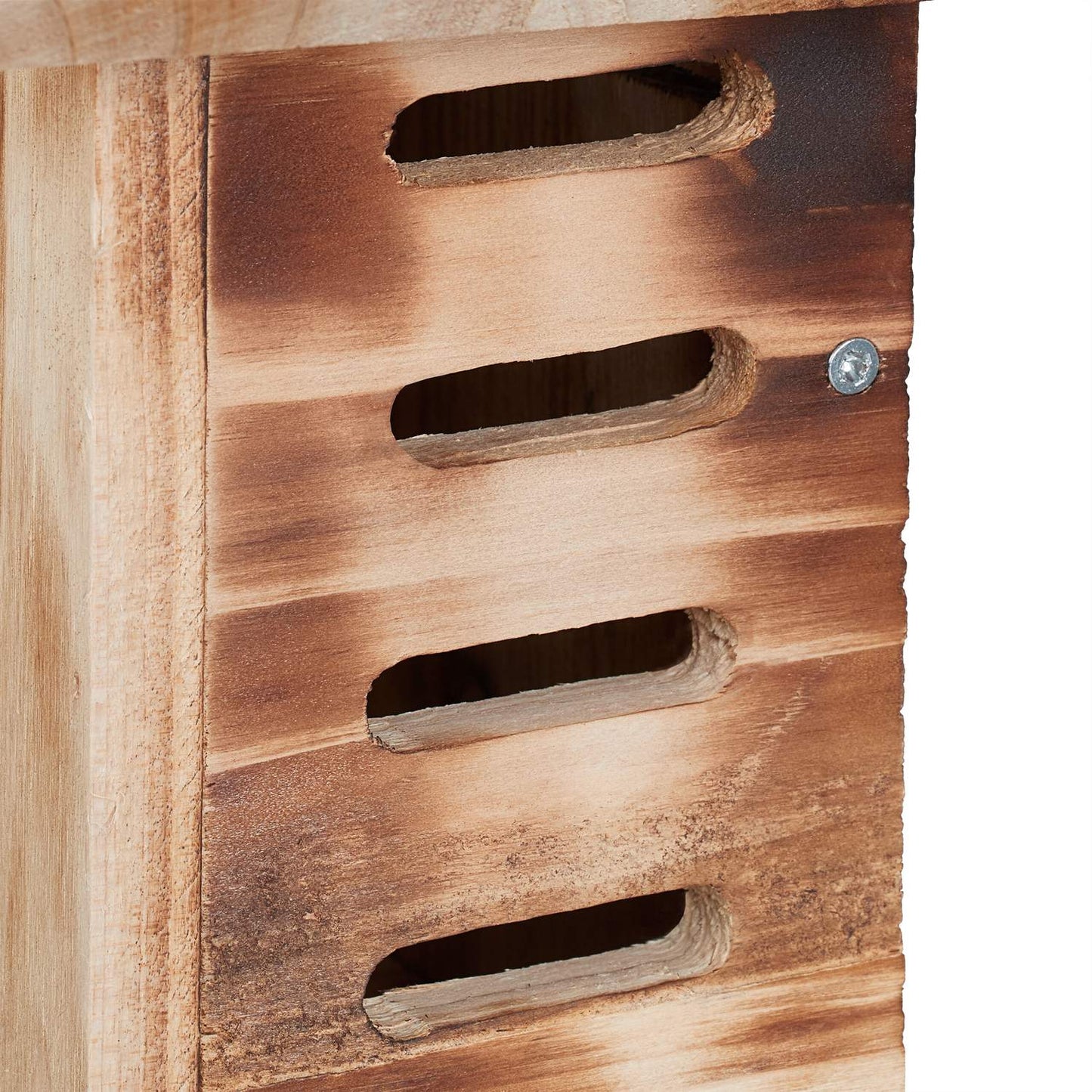Wooden ladybug house