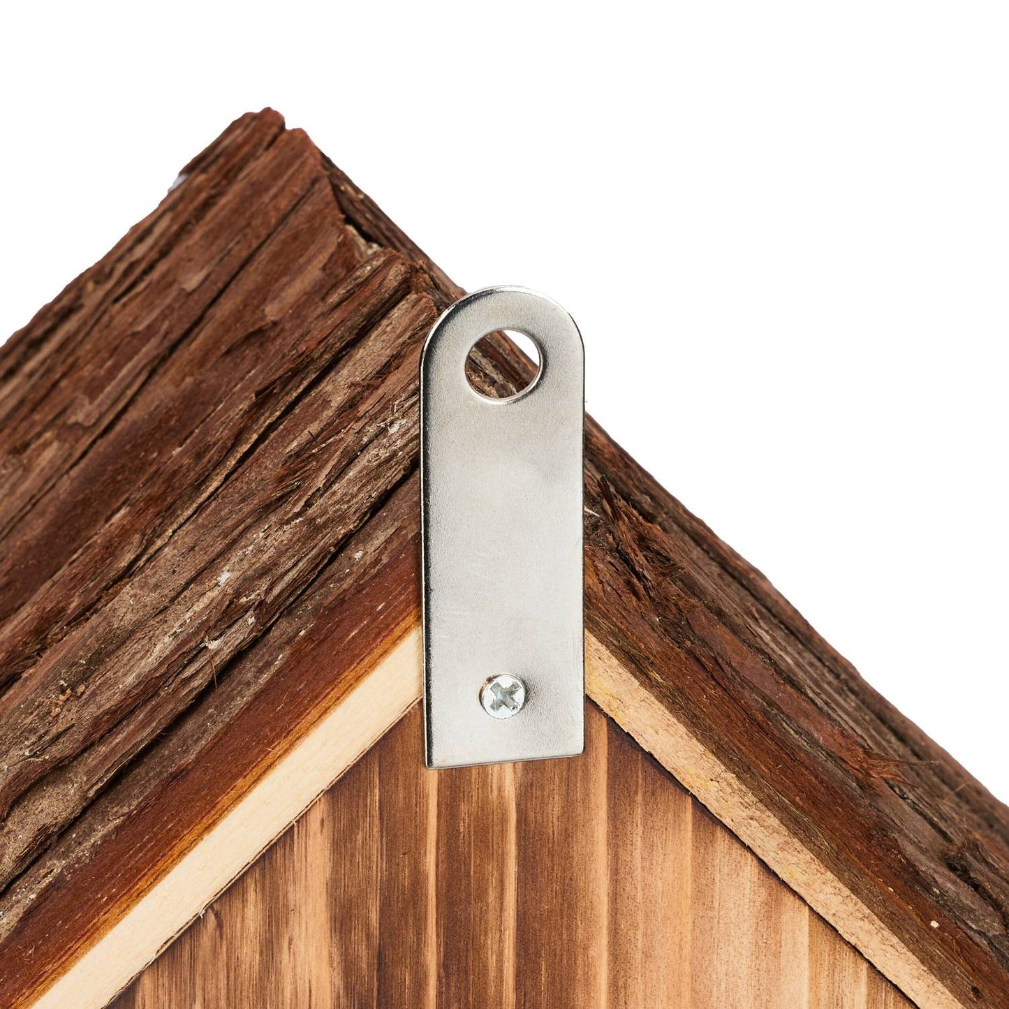 Wooden ladybug house