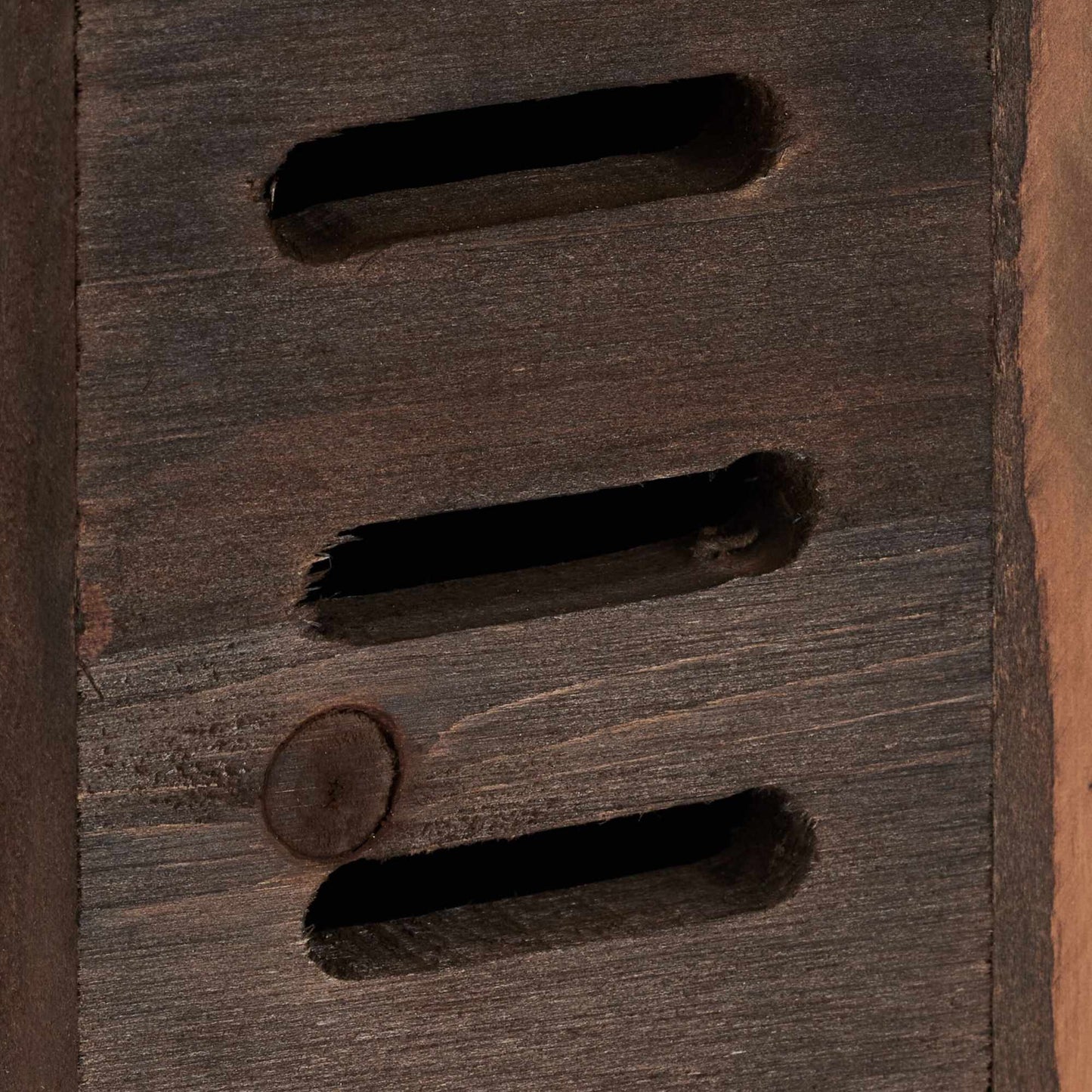 Wooden ladybug house