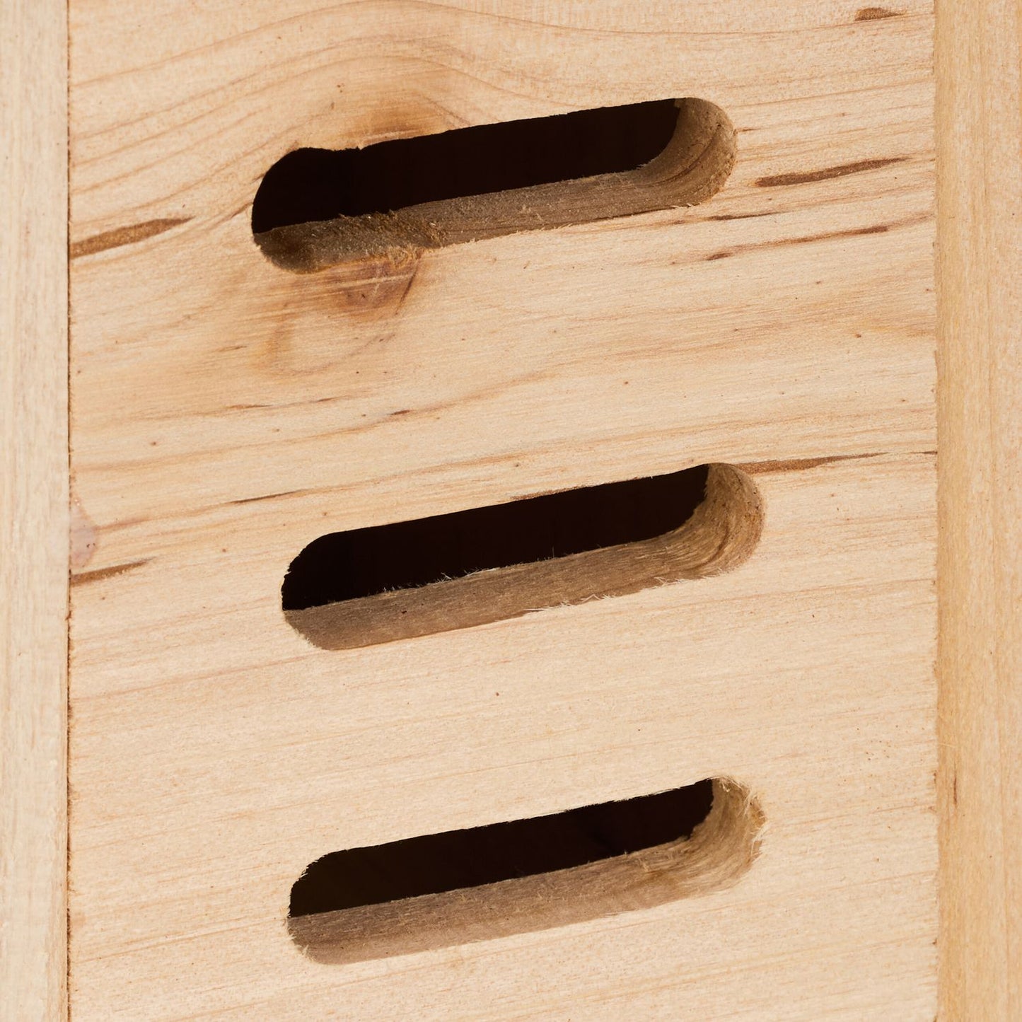 Wooden ladybug house