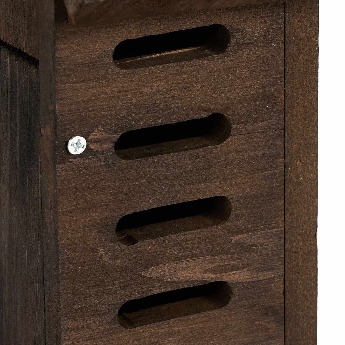 Wooden ladybug house