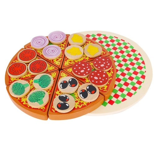 Wooden pizza - set 22471