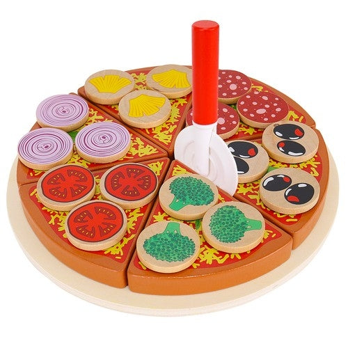 Wooden pizza - set 22471