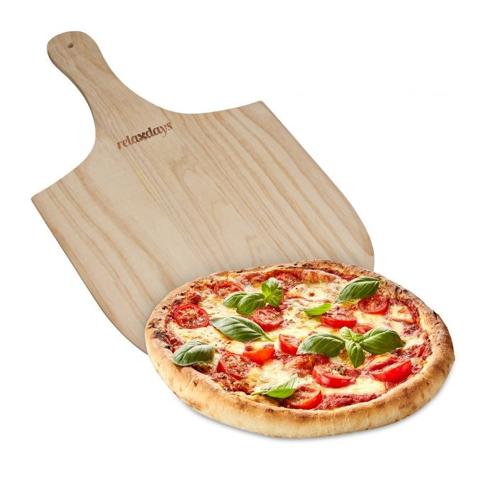 Wooden pizza shovel