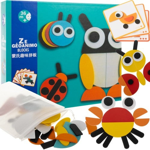 Wooden puzzle - Kruzzel 22426 puzzle