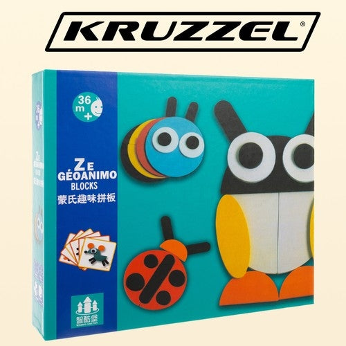 Wooden puzzle - Kruzzel 22426 puzzle