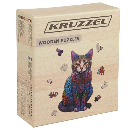 Wooden puzzle - Kruzzel 22878 puzzle