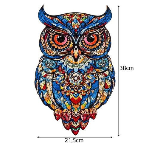 Wooden puzzle - Kruzzel puzzle 24551