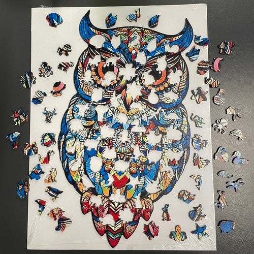 Wooden puzzle - Kruzzel puzzle 24551