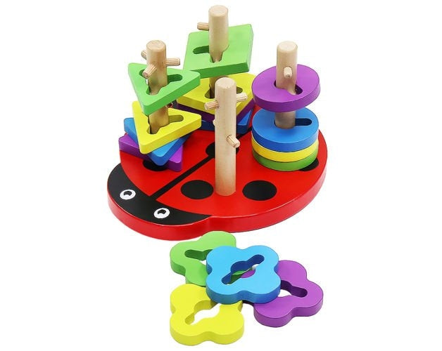 Wooden puzzle - ladybug