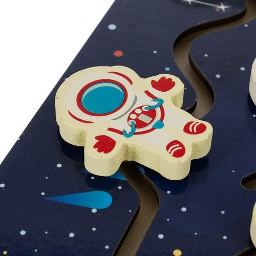 Wooden puzzle - solar system Kruzzel 24763
