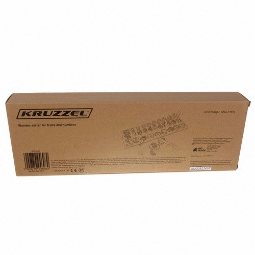 Wooden puzzle - sorter 6in1 Kruzzel 22636