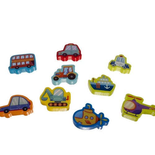 Wooden puzzle - sorter 6in1 Kruzzel 22636
