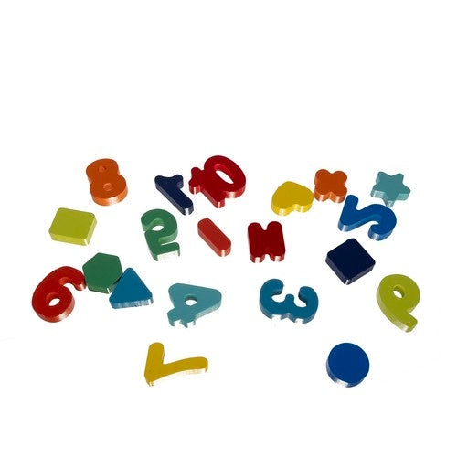 Wooden puzzle - sorter 6in1 Kruzzel 22636