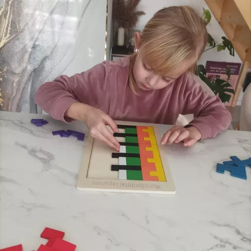 Wooden puzzle/tetris Kruzzel 22667