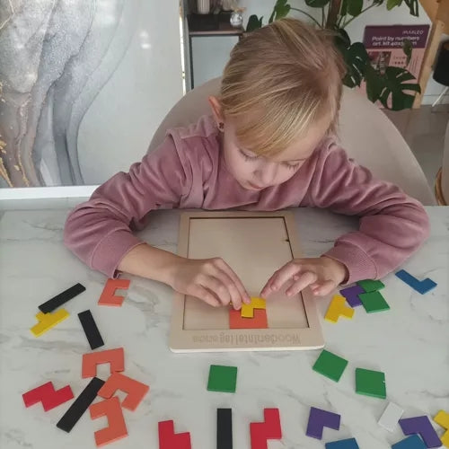 Wooden puzzle/tetris Kruzzel 22667