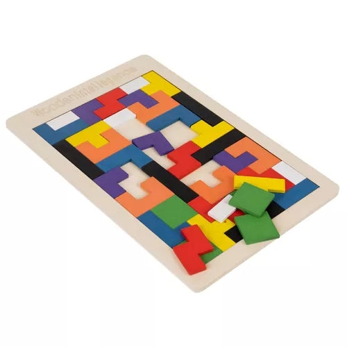 Wooden puzzle/tetris Kruzzel 22667