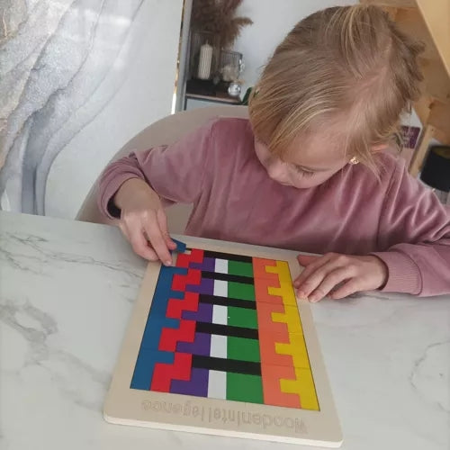 Wooden puzzle/tetris Kruzzel 22667