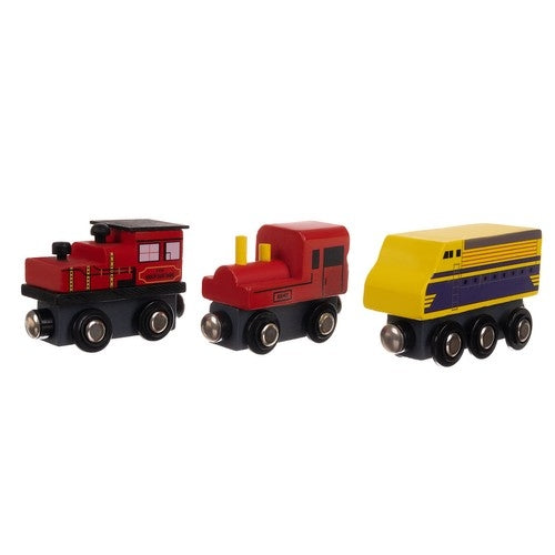 Wooden railway - 12 pieces. Kruzzel 23522