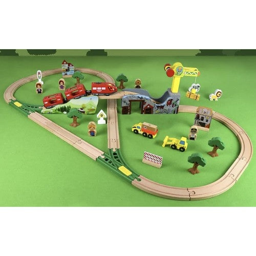 Wooden railway - Kruzzel track 22495