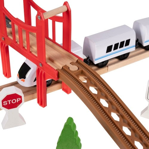 Wooden railway - Kruzzel track 22646